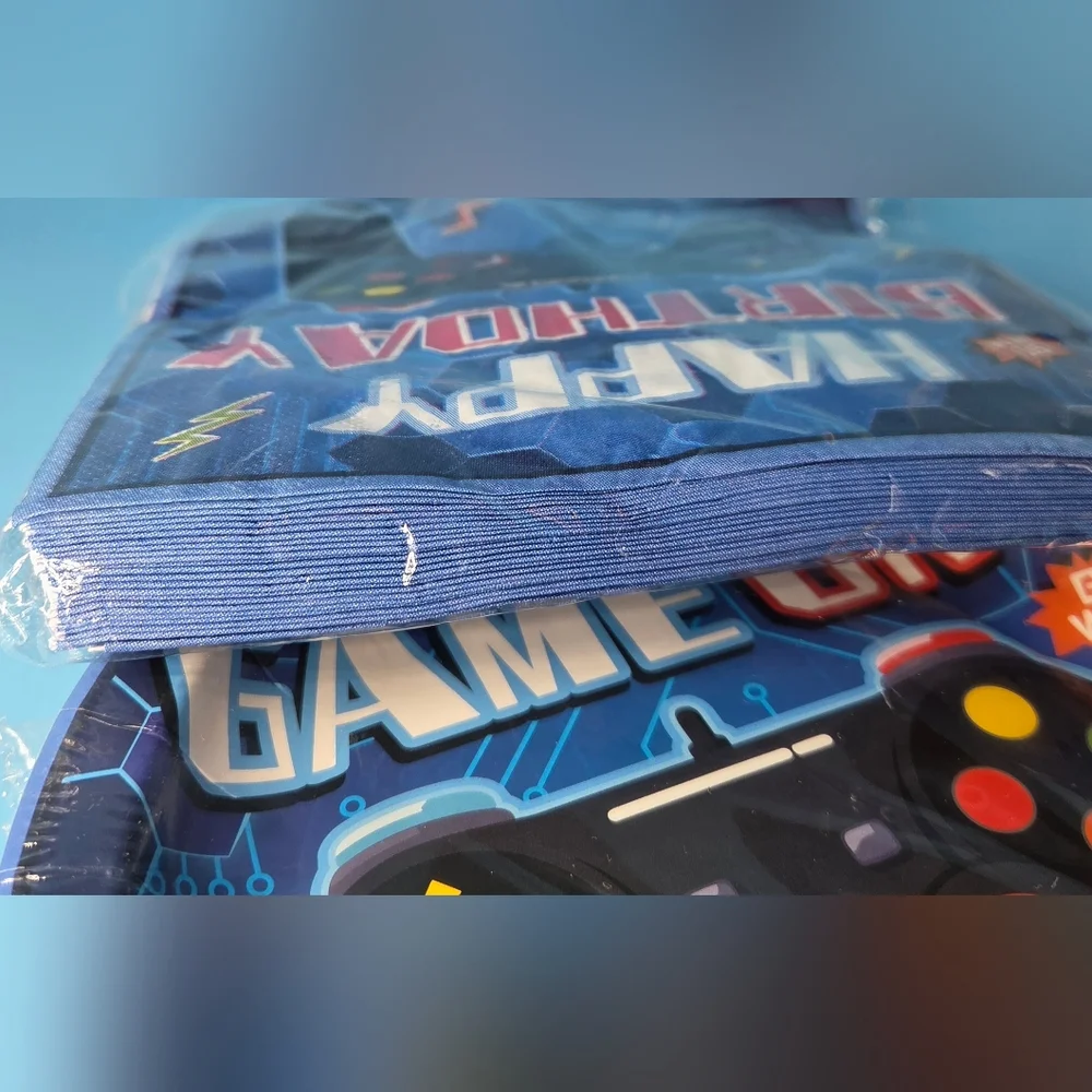 Video Game 11th Birthday Disposable Party Supplies - Plates, Napkins, Forks